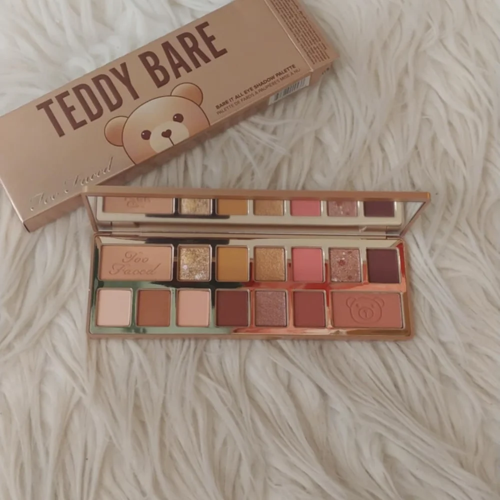 💖FIRM! NWT TOO FACED TEDDY BARE BARE IT ALL EYESHADOW PALETTE (LIMITED EDITION)